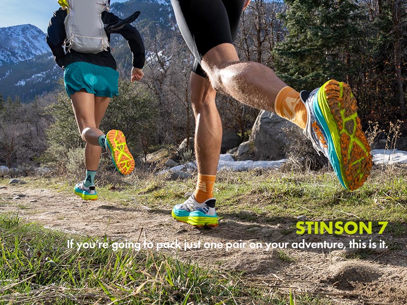 Stinson All Terrain Trail Running Shoes HOKA Stinson HOKA AU